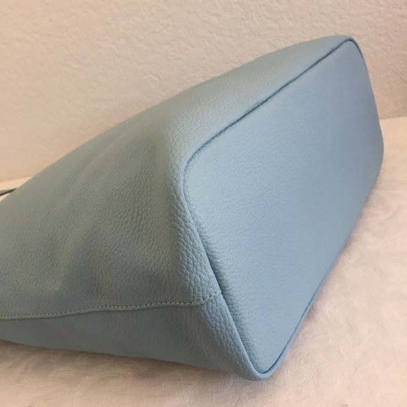 Jack George large blue leather tote - Picture 8 of 12